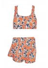 Kız Garson Jesse Şortlu Bikini Takım Envelop Etekli