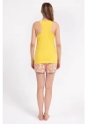 Life Is A Lemon Sarı Kadın Şort Takım
