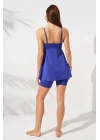 Lisa Şortlu V Yaka Tankini Dlx-231500