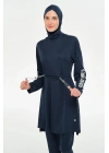 Opal Uzun Kollu Tesettür Mayo 3132