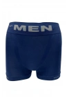 Red White Dikişsiz Erkek Boxer Lacivert