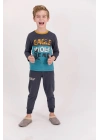 Rolypoly The Lost Eagle Antrasit Erkek Çocuk Pijama Takımı