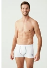 U.s Polo Assn. 80093 Erkek 2 Li Boxer-beyaz&grimelanj