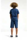 U.s. Polo Assn. Erkek Çocuk Mavi Bermuda Takım