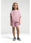 U.s. Polo Assn. Kız Çocuk Pembe Şort Takım