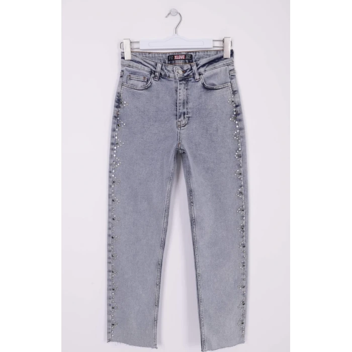 BUZ MAVİSİ TAŞLUI JEAN