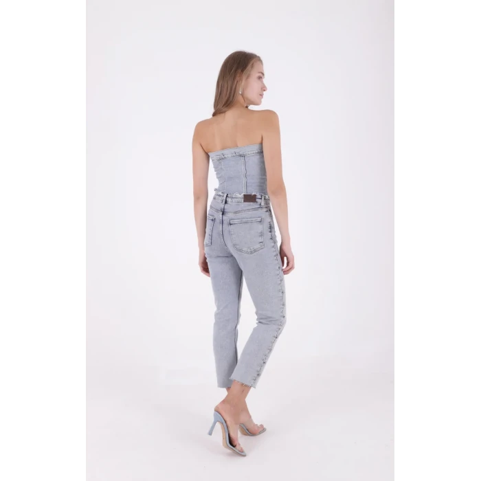 BUZ MAVİSİ TAŞLUI JEAN