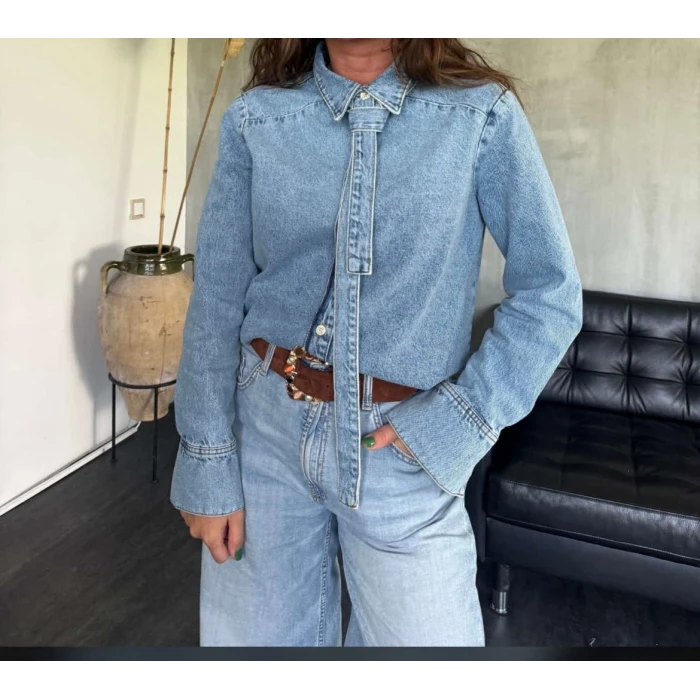 YAKA KIRAVAT DETAYLI KOT CEKET