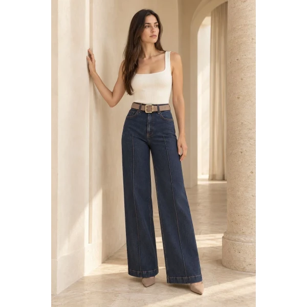 ÇIMALI KOT PANTOLON 7163