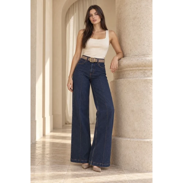 ÇIMALI KOT PANTOLON 7163
