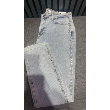 BUZ MAVİSİ TAŞLUI JEAN