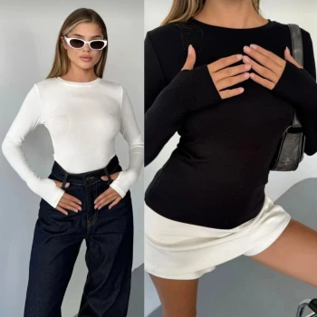 PARMAK GEÇMELİ BADY SİYAH