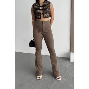 7021PENSLİ ISPANYOL KOT PANTOLON