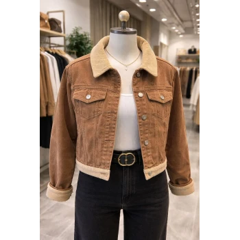 YAKA TEDAYLI KETEN CEKET