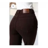 7163 KAHVE çimalı pantolon