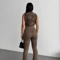 7021PENSLİ ISPANYOL KOT PANTOLON