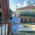 BÜZGÜ DETAYLI KISA KOT ELBISE