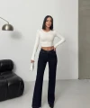 7026 DİKİŞLİ BOL PAÇA RELAX PANTOLON