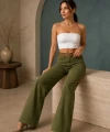 YEŞİL KOT PANTOLON