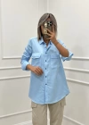 BEBEMAVİSİ CEPLİ GÖMLEK