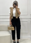 BİSİKLET YAKA SALAŞ KAZAK CAMEL