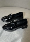 CHERY METAL DETAYLI RUGAN LOAFER SİYAH