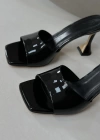 CLARA SATIN SANDAL HEELS