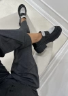 HERRA ÖN TAŞ DETAYLI RUGAN LOAFER SİYAH