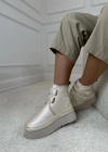 MUFFY ÖNDEN CIRCIT DETAYLI UGG GOLD