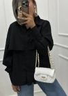 NORA KAPİTONE DESENLİ MİNİ ÇANTA BEYAZ