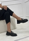 REİKO METAL TOKALI RUGAN LOAFER SİYAH