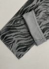 ZEBRA DESEN PANTALON GRİYE SİYAH