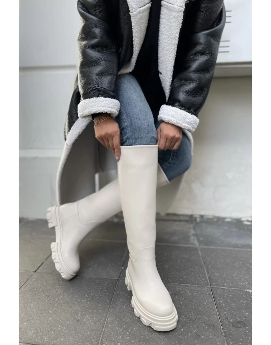 BOGOTA ÇİZME BEJ