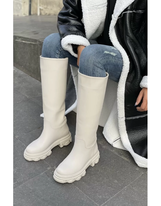 BOGOTA ÇİZME BEJ