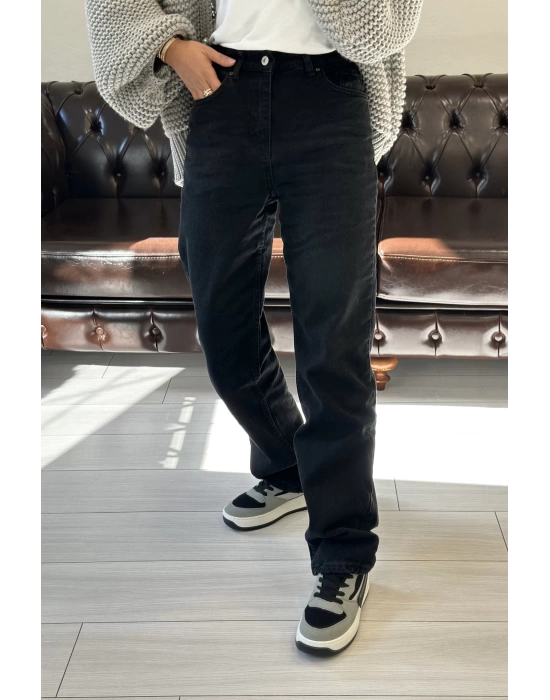 DÖKÜMLÜ  JEAN SİYAH FÜME