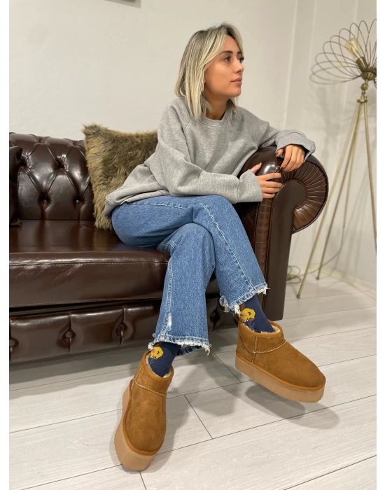 OVERSİZE GRİ SWEAT