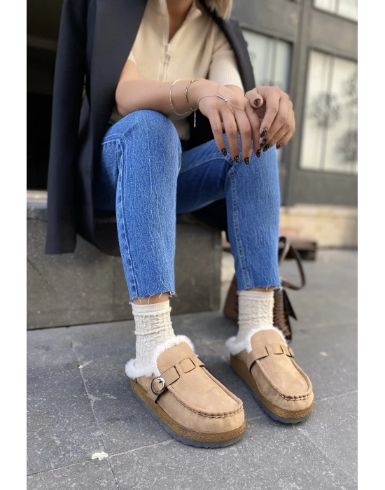 PAULA İÇİ TÜĞLÜ TERLİK CAMEL