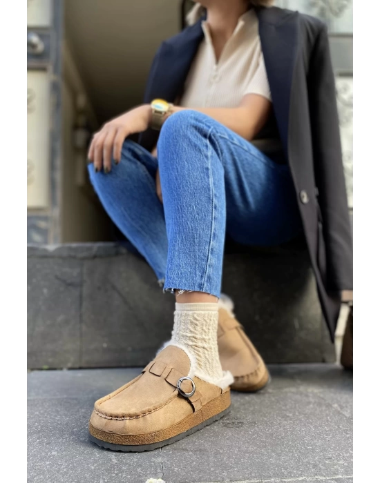 PAULA İÇİ TÜĞLÜ TERLİK CAMEL