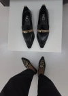 ARNİS SİVRİ BURUN LOAFER LEOPAR