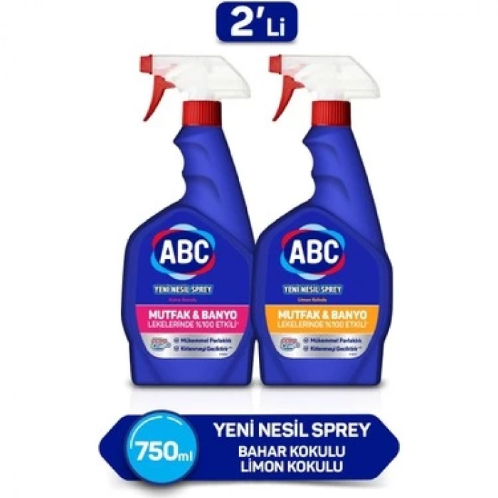 ABC BANYO MUTFAK SPREY 750 ML *20