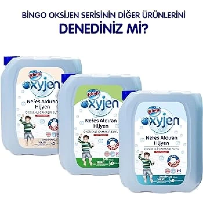 BİNGO OKS ÇAMAŞIR SUYU 3240 ML *4