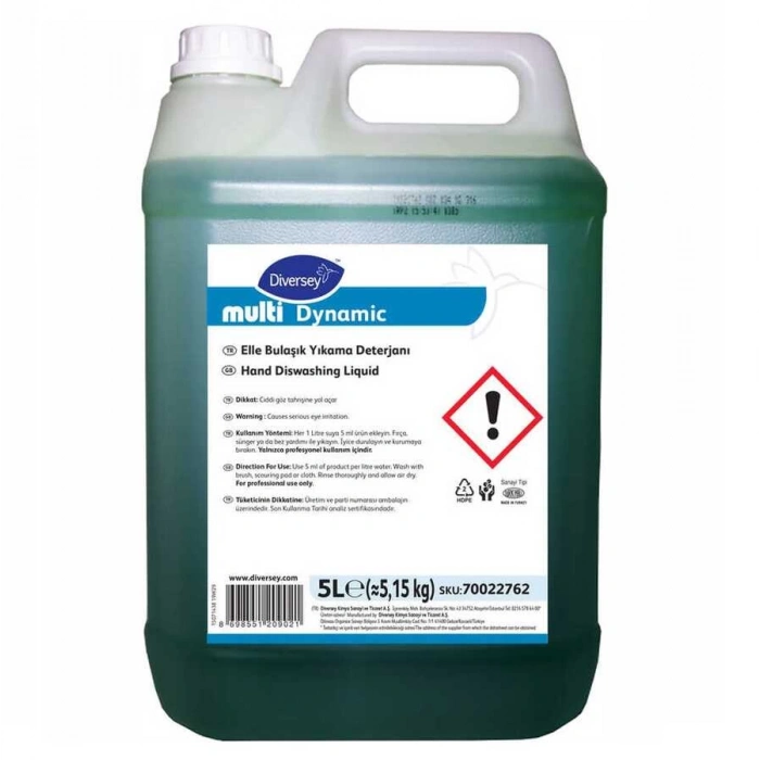 DIVERSEY BULAŞIK DETERJANI 5 KG *2