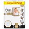 PURE BABY 5 NO ÇOÇUK BEZİ 76 LI *4