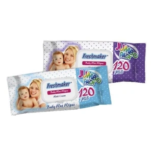 FRESHMAKER ISLAK HAVLU 120 Lİ *24