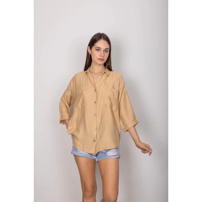 Cepli salaş gömlek t1010