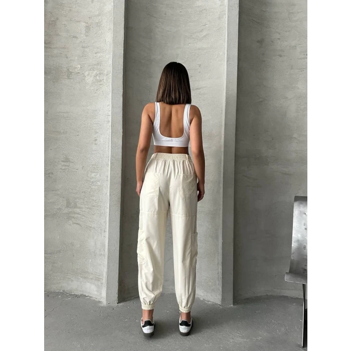 Jogger lastik paça pantolon