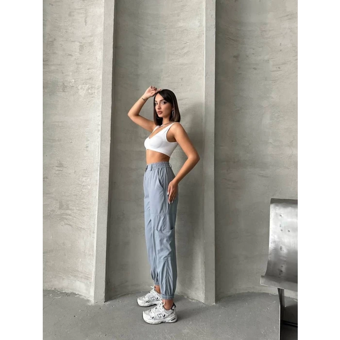 Jogger lastik paça pantolon