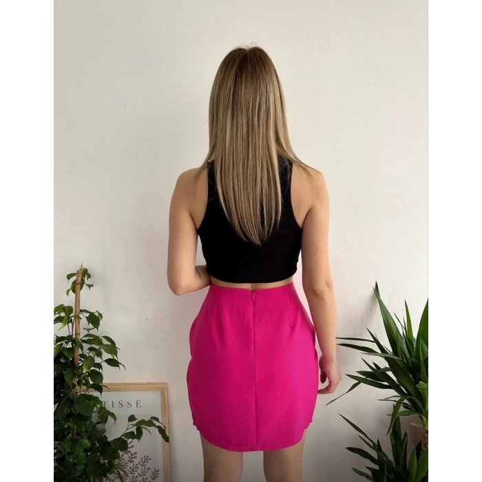 Üç taşlı mini etek