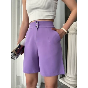 Düğmeli şort mdl24326