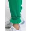 3 iplik şardonlu paça lastikli eşofman yeşil is001